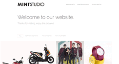 Desktop Screenshot of mintstudiojkt.com